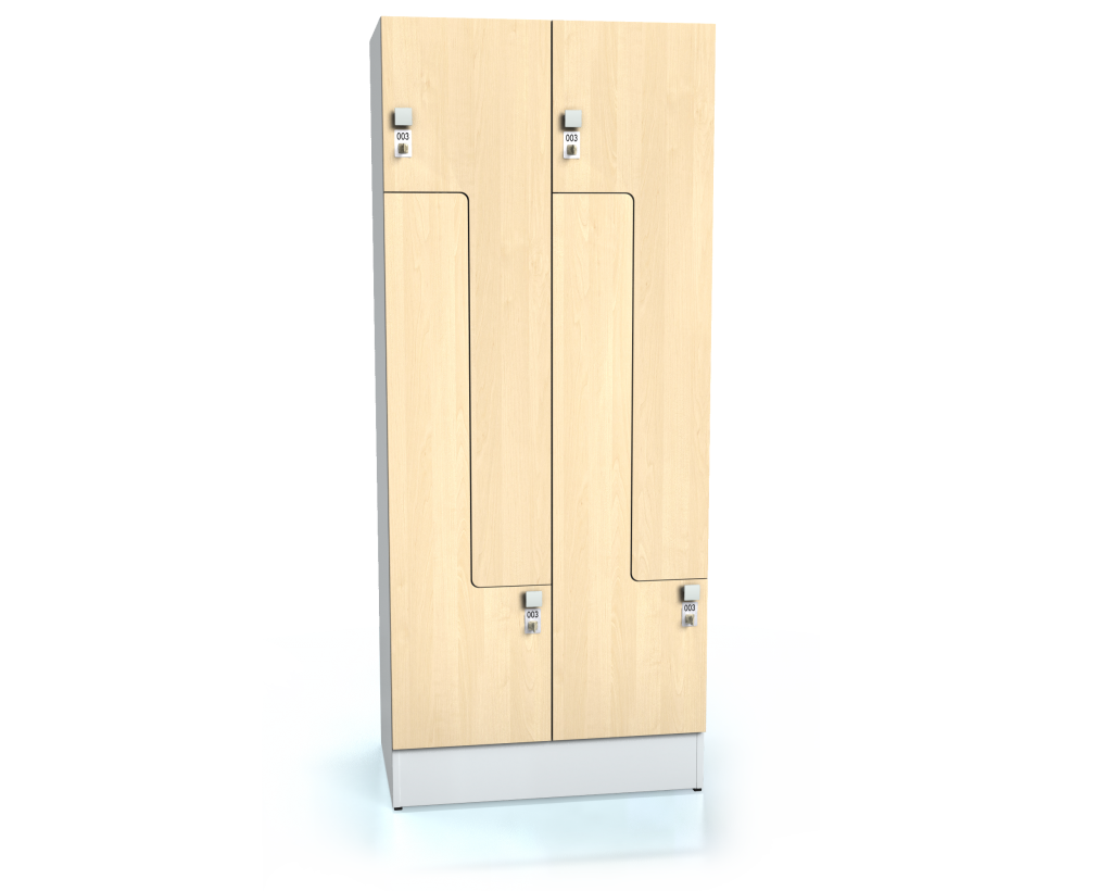Premium Schränke mit Tür in Z-Form ALFORT DD 1920 x 800 x 520